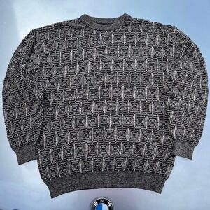 90s COOGI BIGGIE Smalls style knit